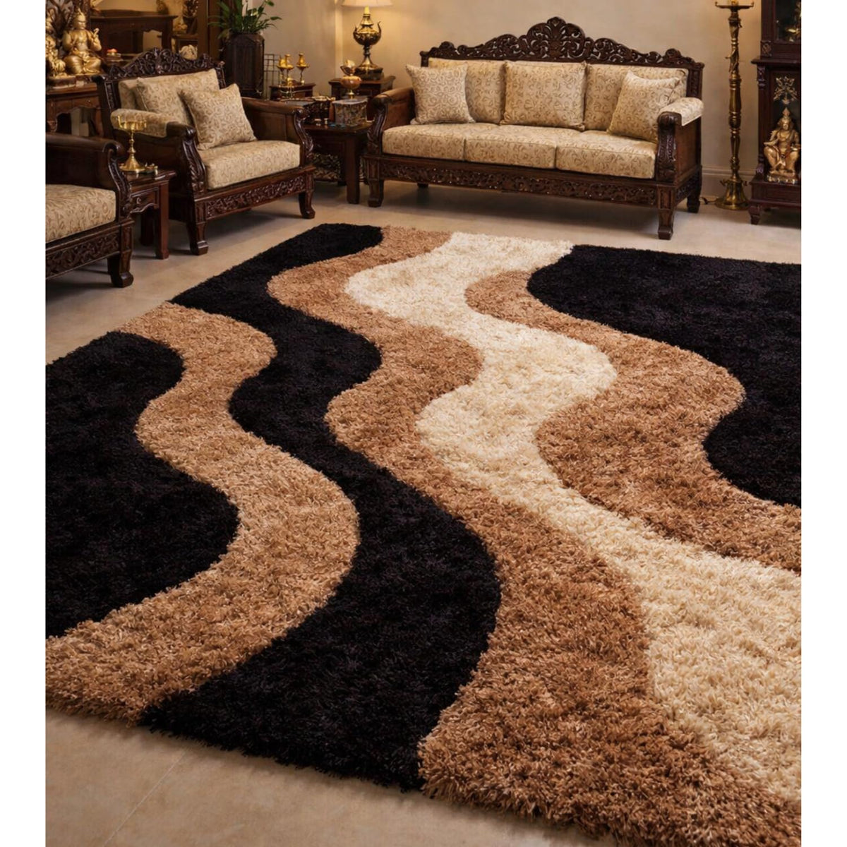 Plush Harmony Shaggy Carpet