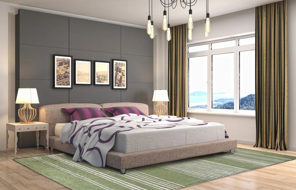 Mirage Viscose & Wool Hand-tufted Carpet & Rug