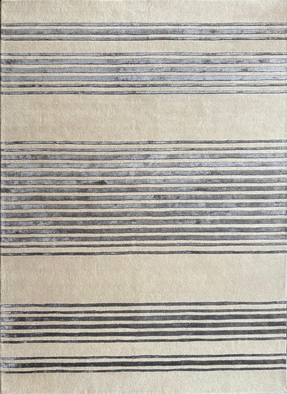 Enigma Viscose & Wool Hand-tufted Carpet & Rug