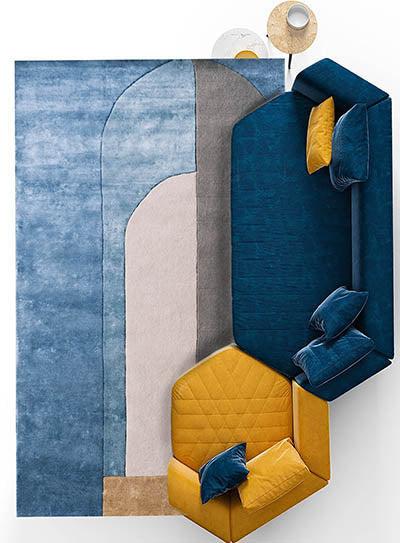 Horizon Viscose Silk Hand-Tufted Rug
