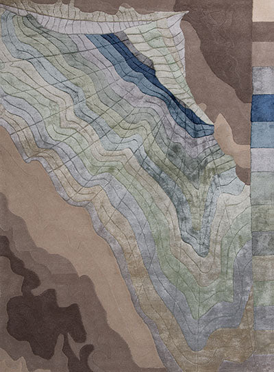 Elvian Viscose & Wool Hand-tufted Carpet & Rug