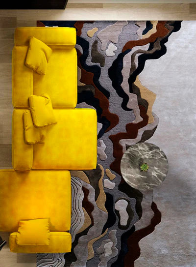 Solstice Viscose & Wool Hand-tufted Carpet & Rug