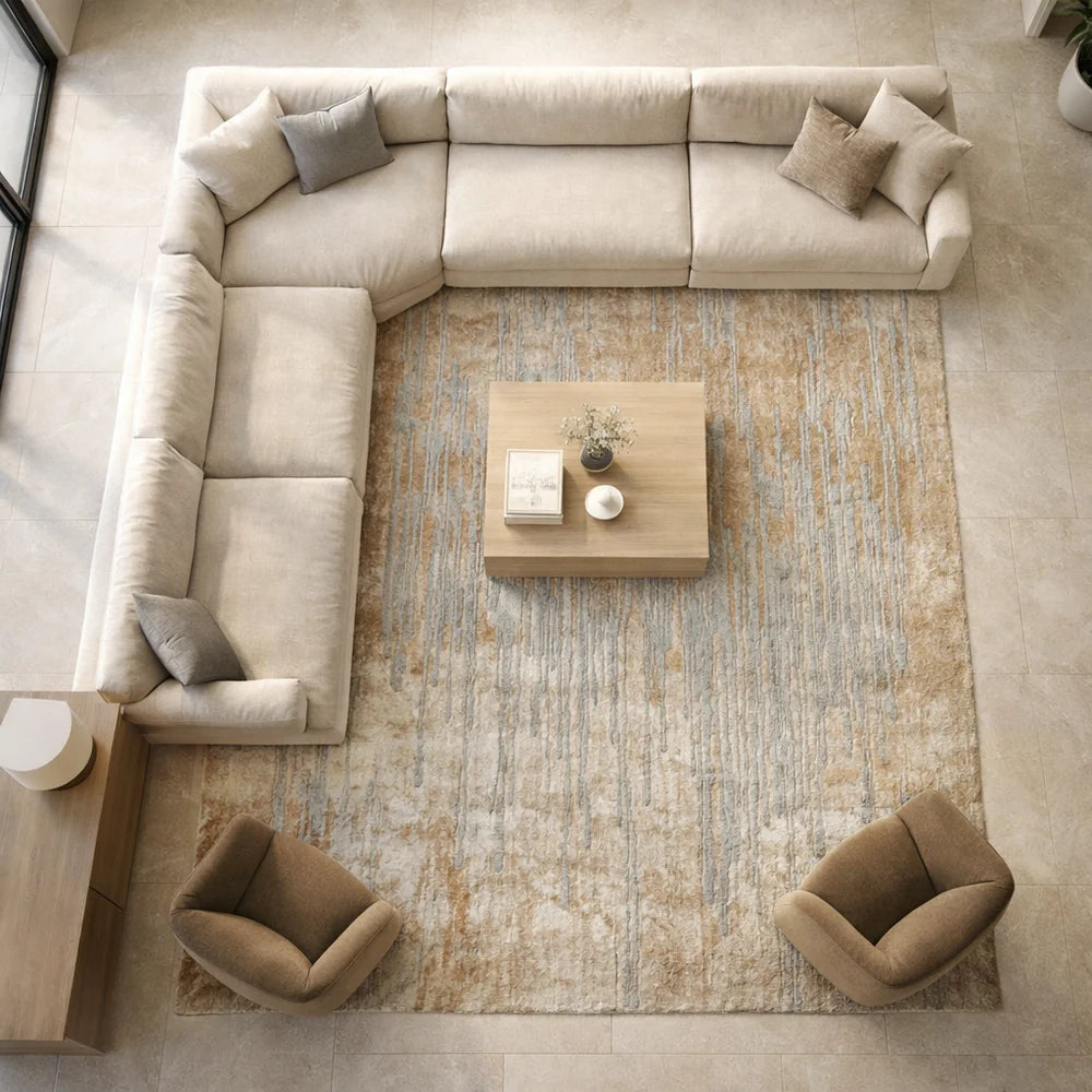 Avelora Viscose Silk Hand-Tufted Rug