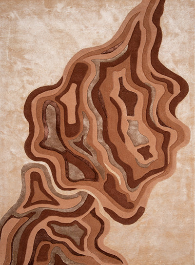 Mystic Viscose & Wool Hand-tufted Carpet & Rug