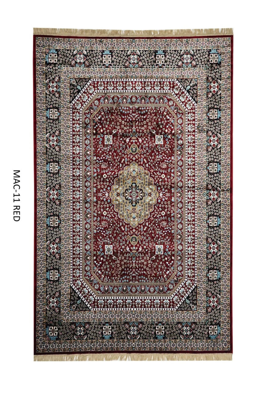 Gulbahar Red Persian Silk Carpet & Rug