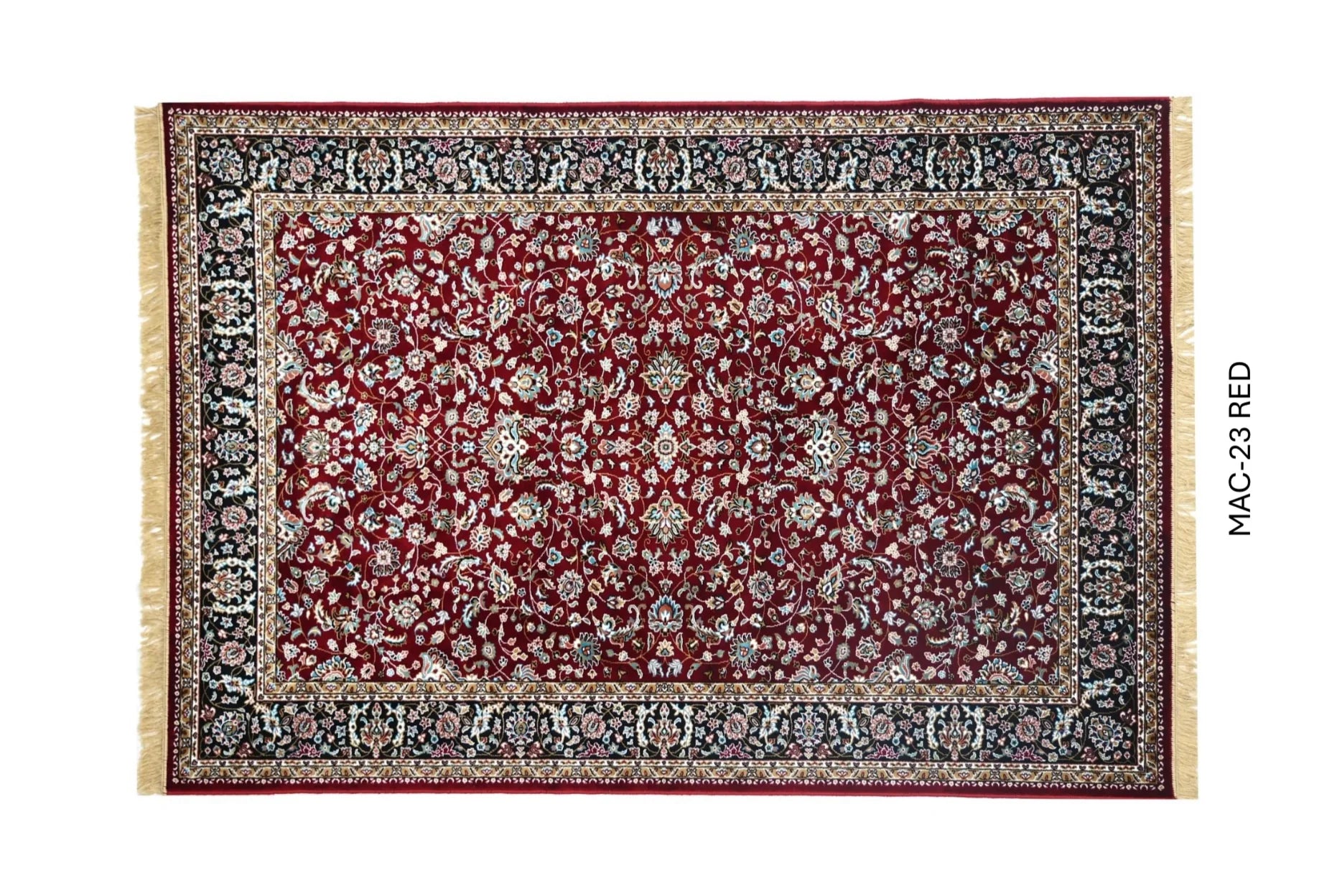 Shabnam Red Persian Silk Carpet & Rug
