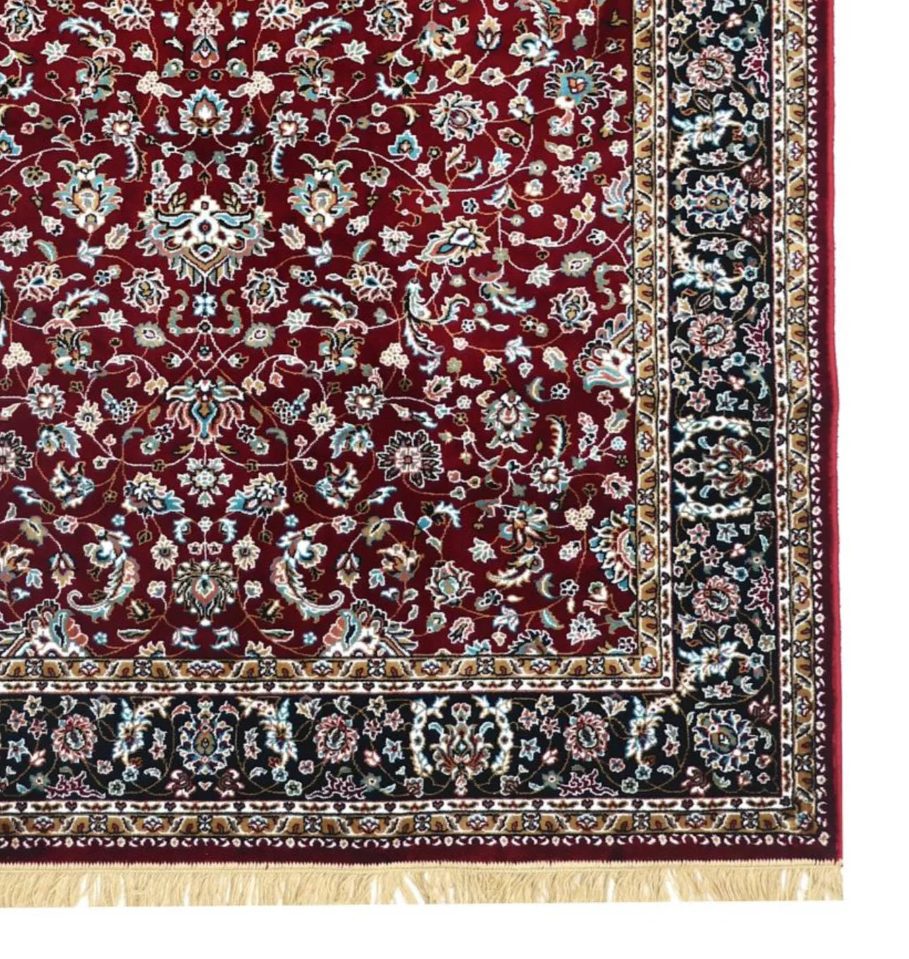 Shabnam Red Persian Silk Carpet & Rug