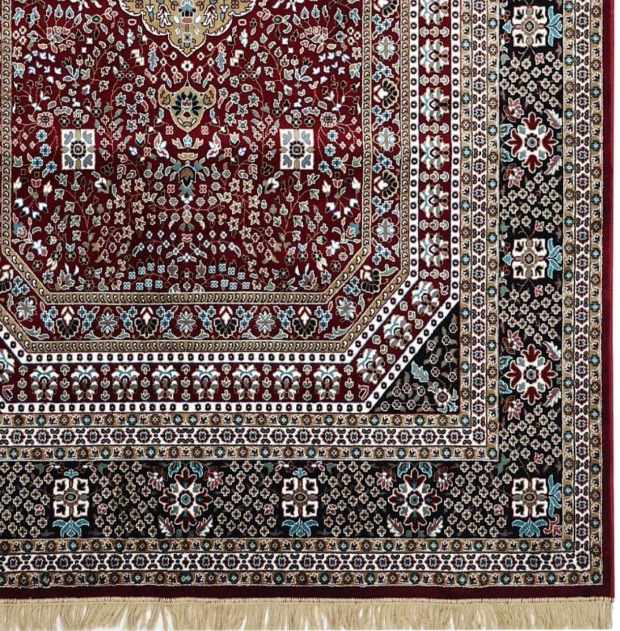 Gulbahar Red Persian Silk Carpet & Rug