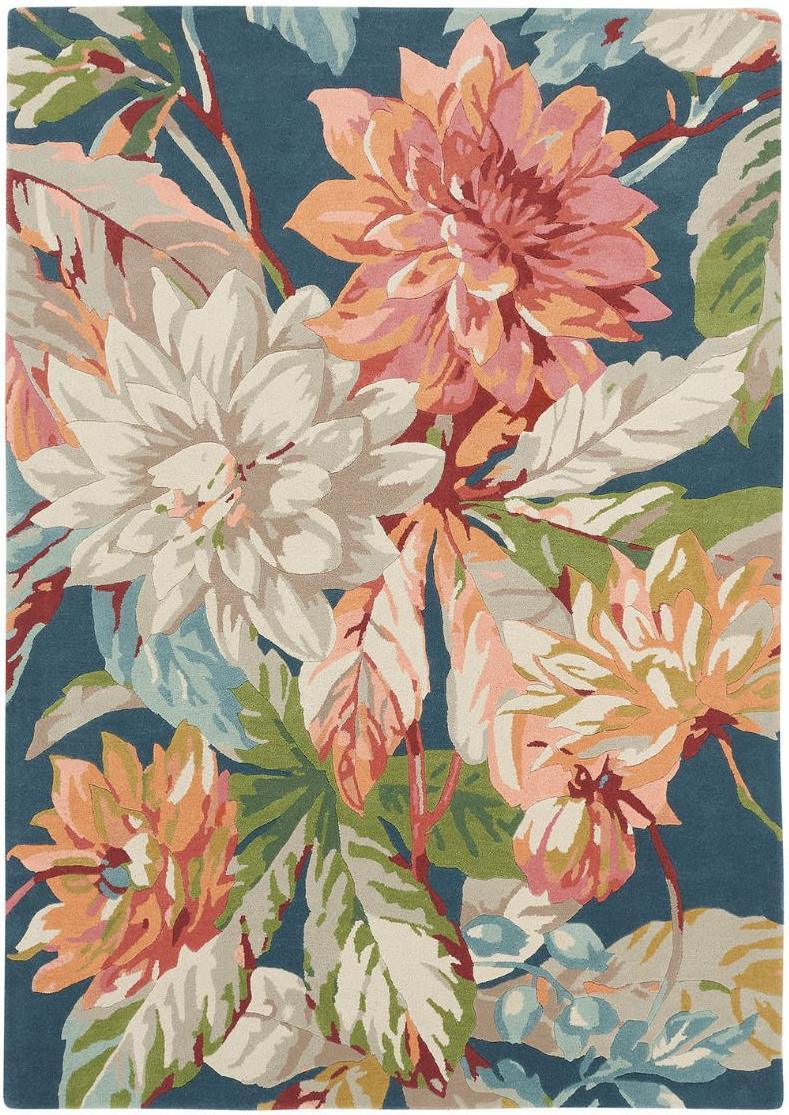 Bloom Essence Foliage Hand-Tufted Rug
