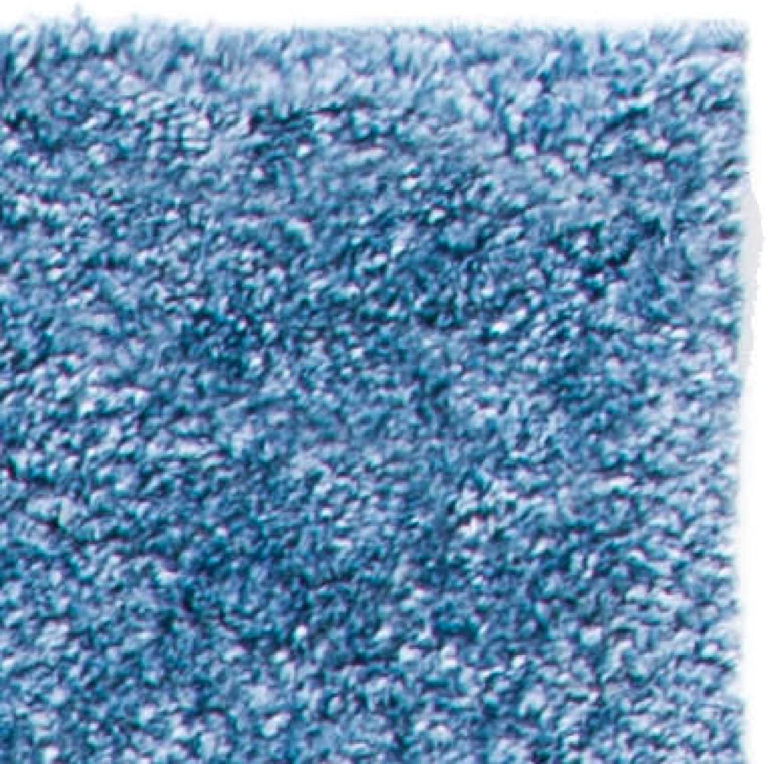 Teel Blue Shaggy Carpet | Soft & Fluffy Microfiber Area Rug