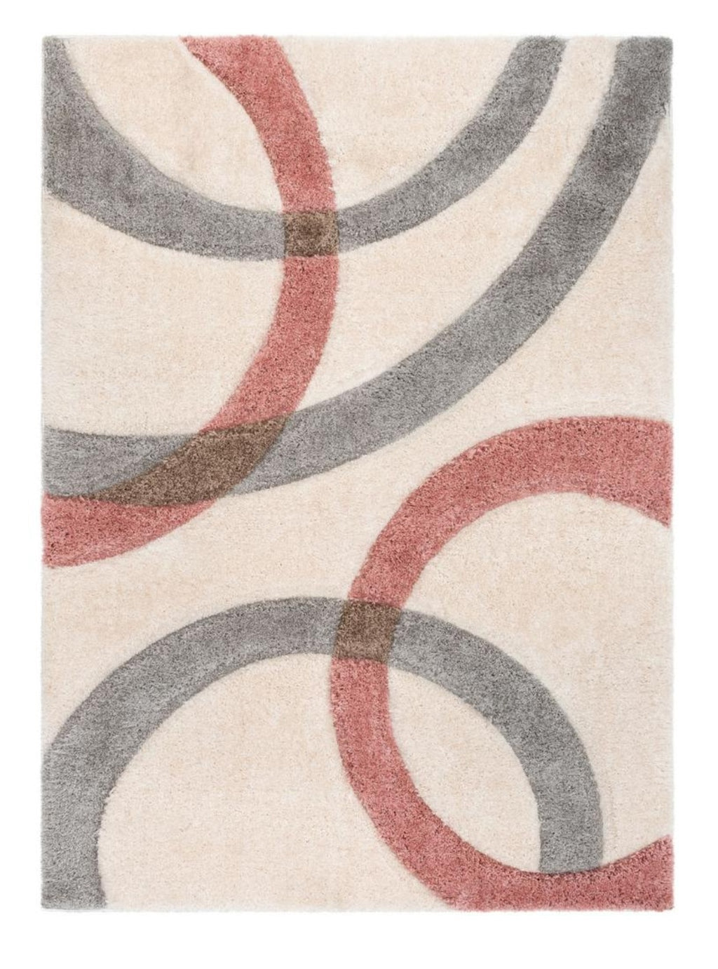 Blush San Francisco Shaggy Carpet | Luxurious Handmade Microfiber Area Rug