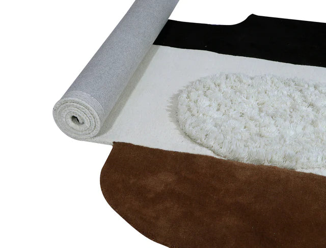 MultiColor Premium Handmade Woolen Irregular Rug