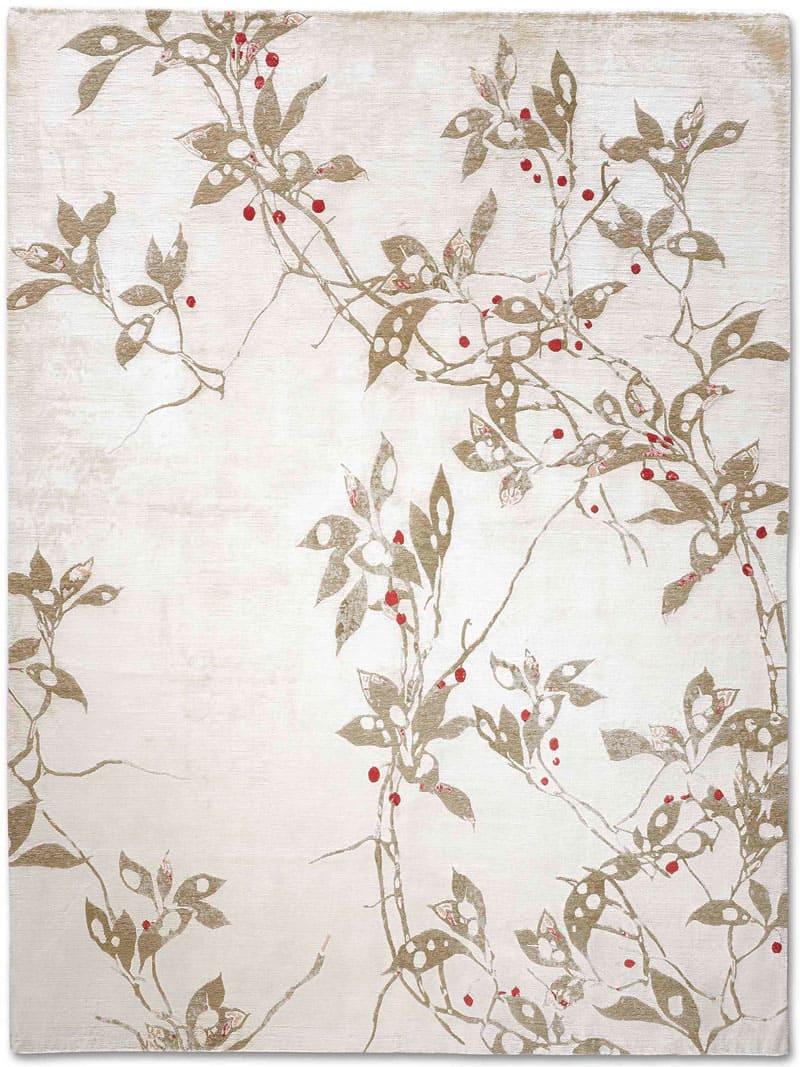 Chic Foliage Hand-Tufted Rug