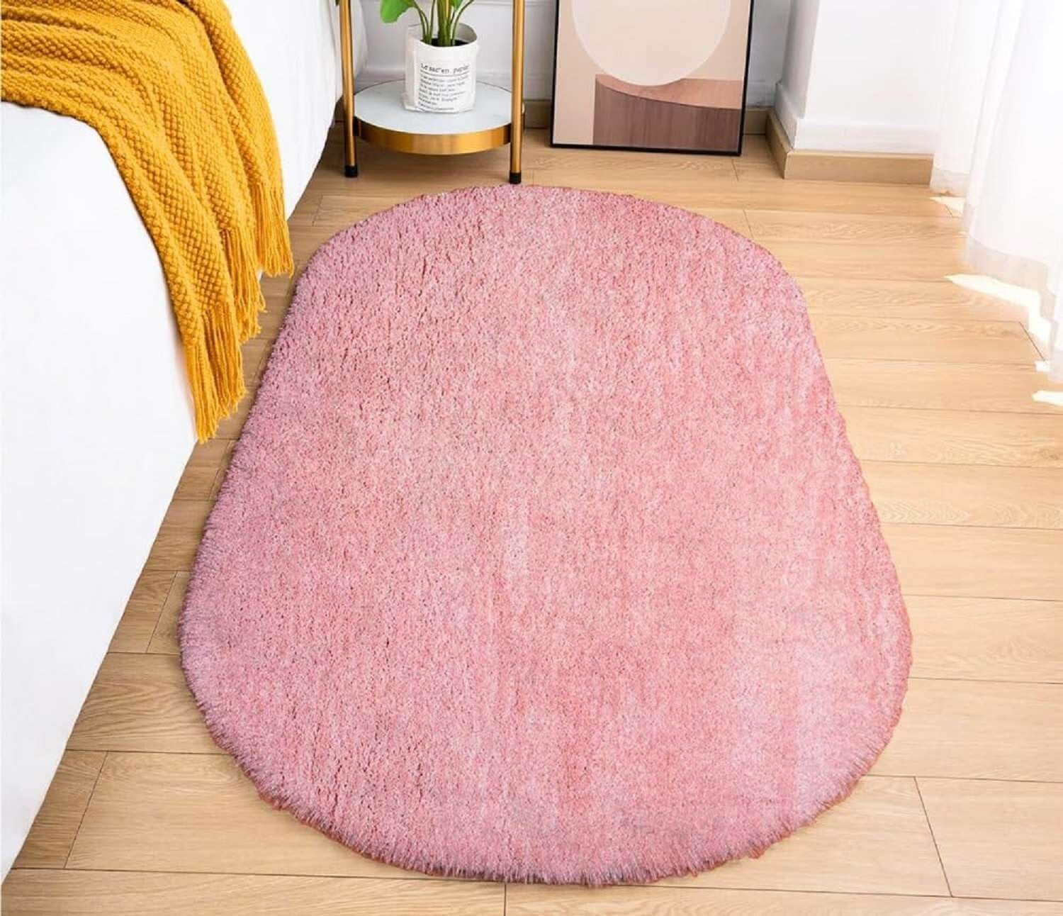 Cloud Soft Oval Shaggy Carpet and Rug