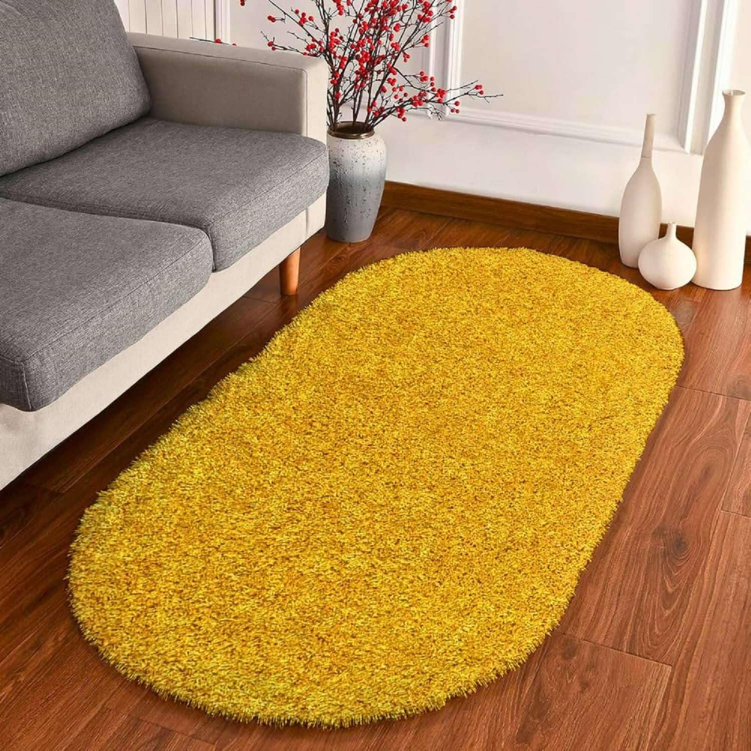 Comfort Rise Oval Shaggy Carpet and Rug