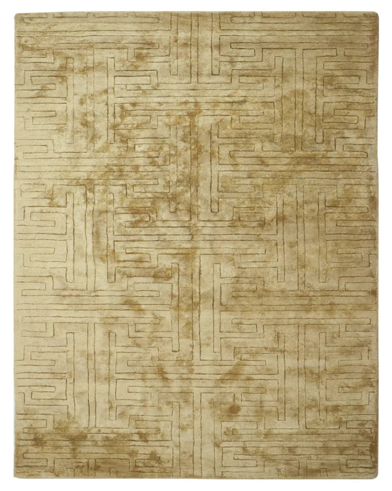 Celeste Viscose Silk Hand-Tufted Rug