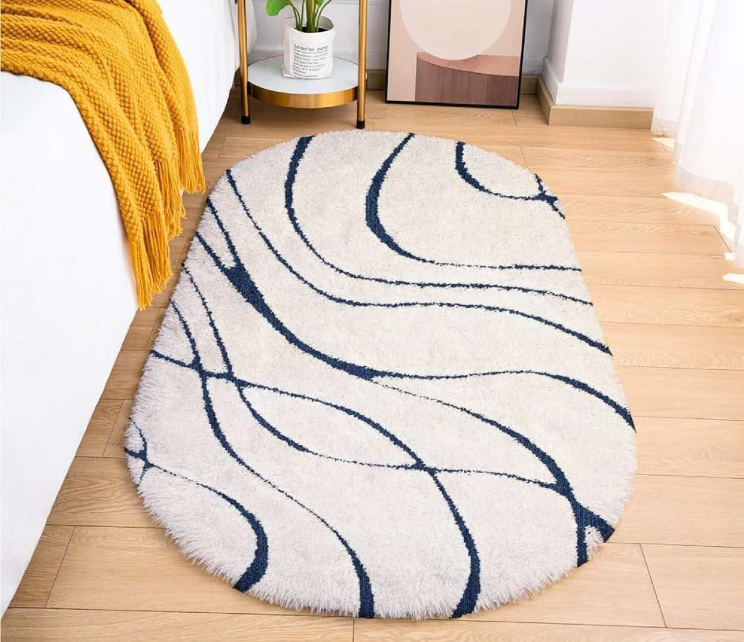 Dream Weave Oval Shaggy Carpet and Rug