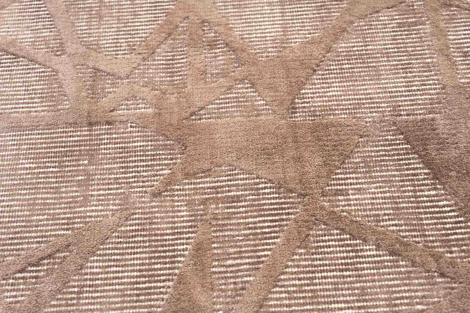 Opal Viscose Silk Hand-Tufted Rug