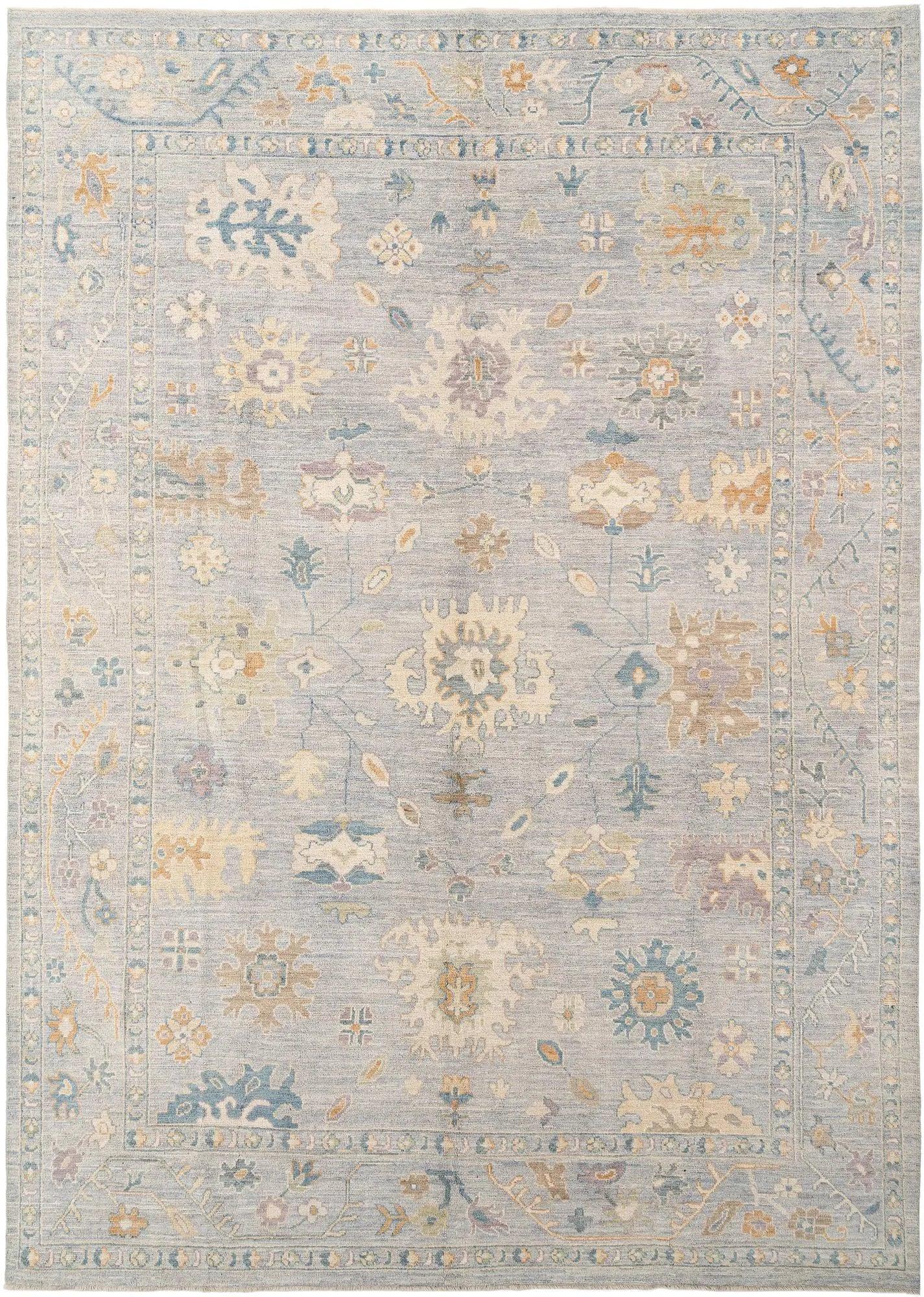 Elite Handloom Oushak Hand-Knotted Rug