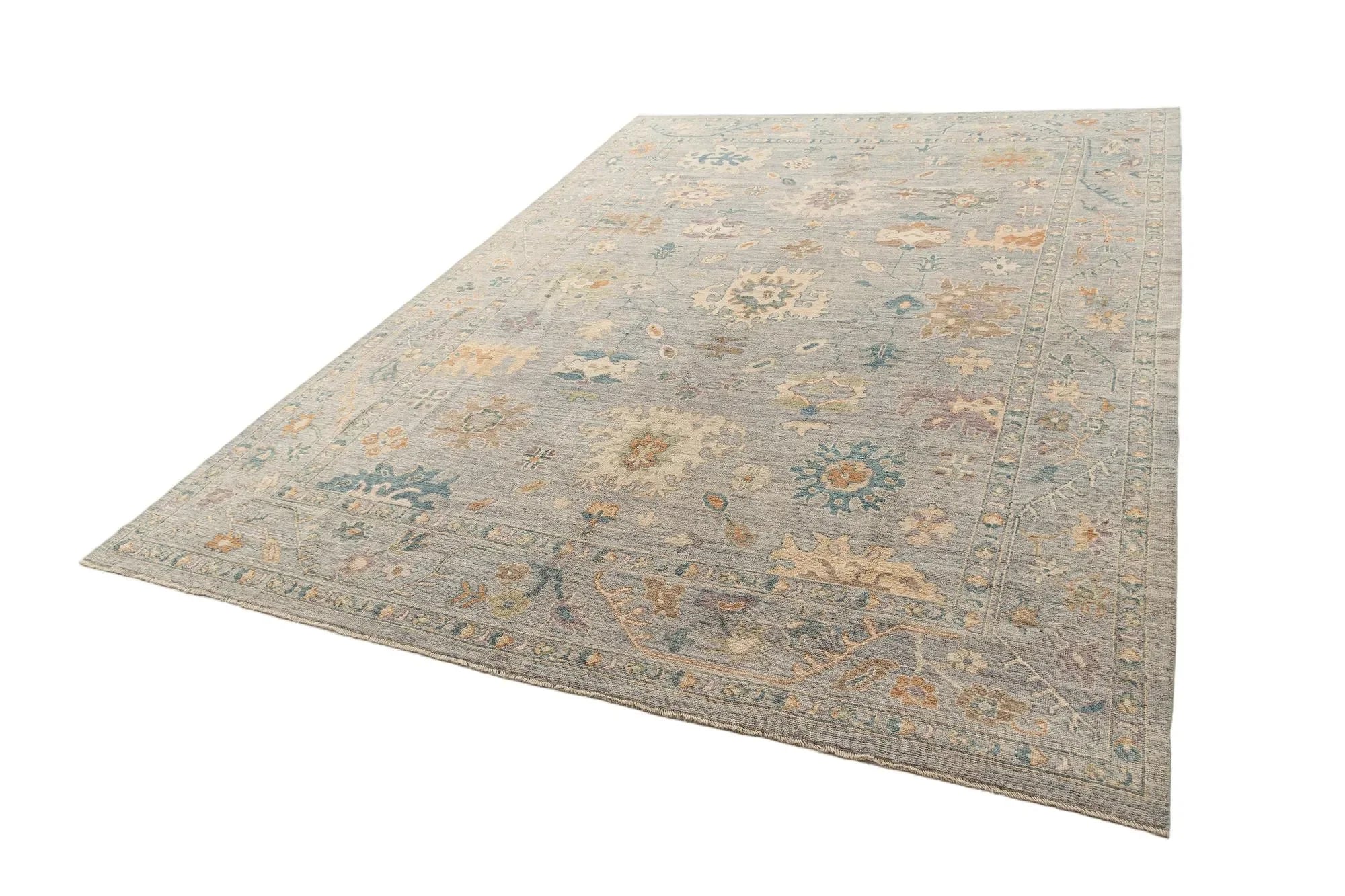 Elite Handloom Oushak Hand-Knotted Rug