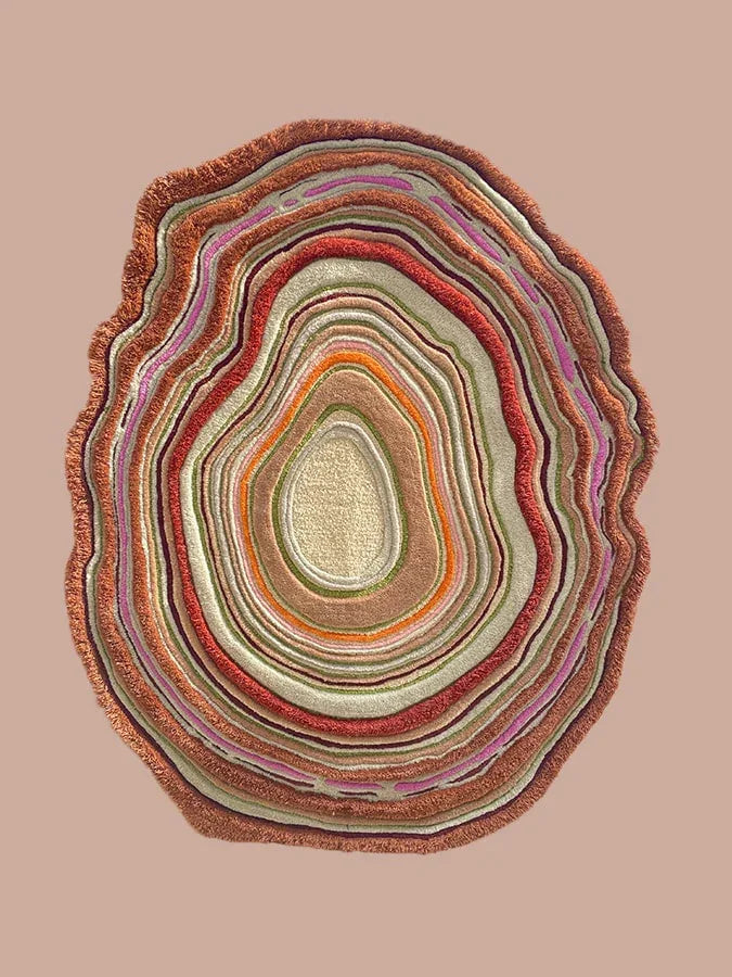 Exclusive Multicolor High-Low Carpet & Rug