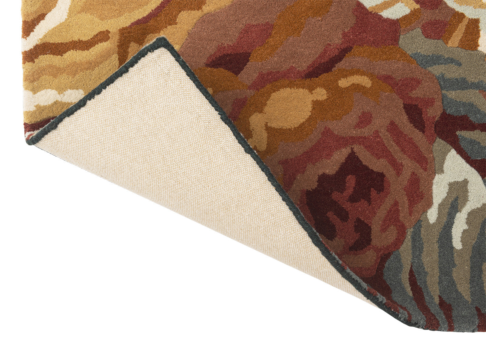 Floral Mirage Foliage Hand-Tufted Rug