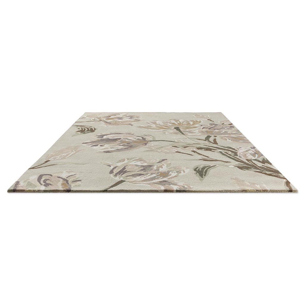Flowing Flora Foliage Hand-Tufted Rug