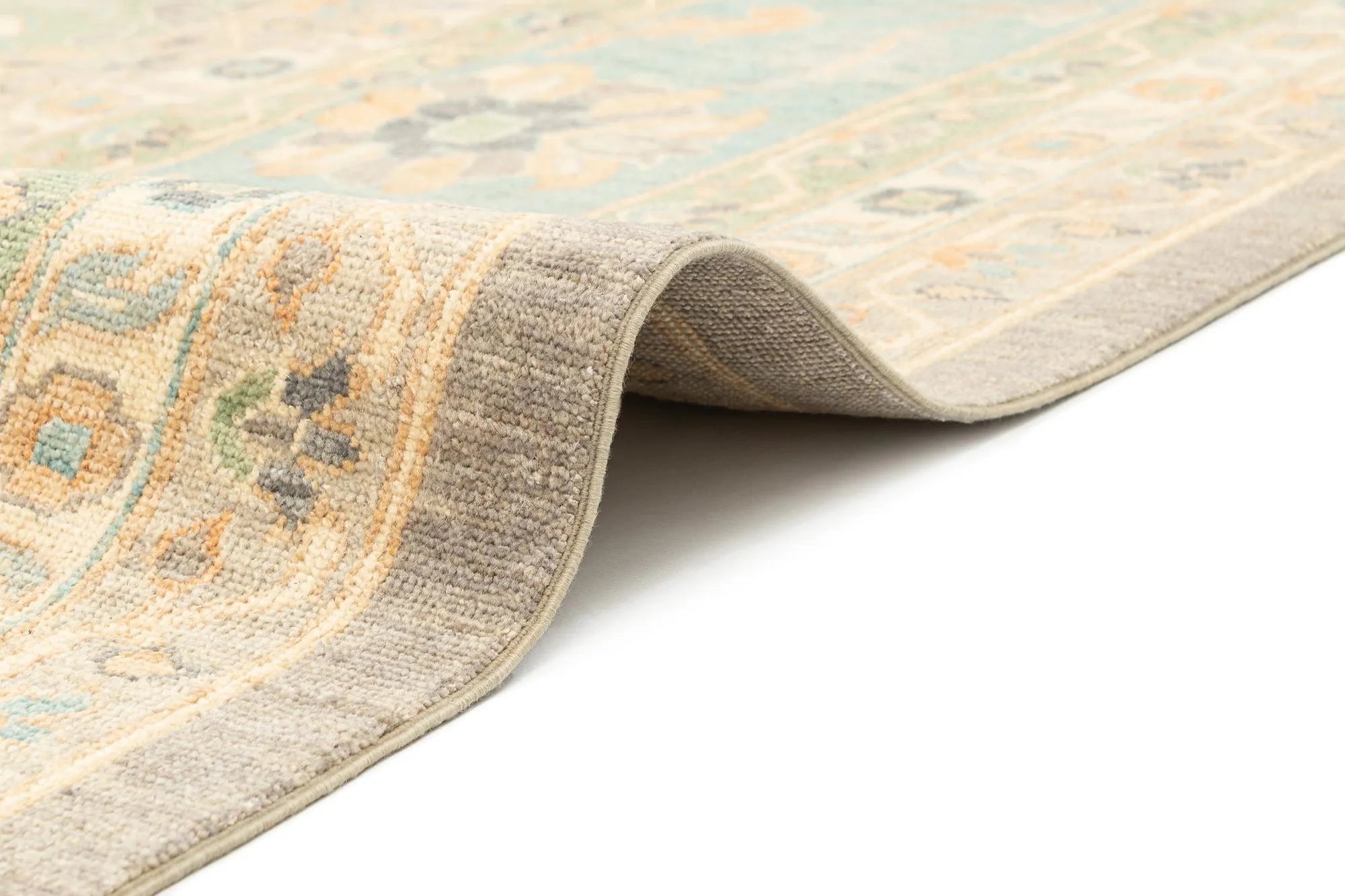 Grand Tradition Oushak Hand-Knotted Rug