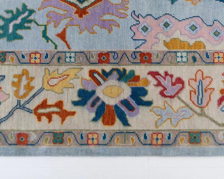 Grand Weave Oushak Hand-Knotted Rug