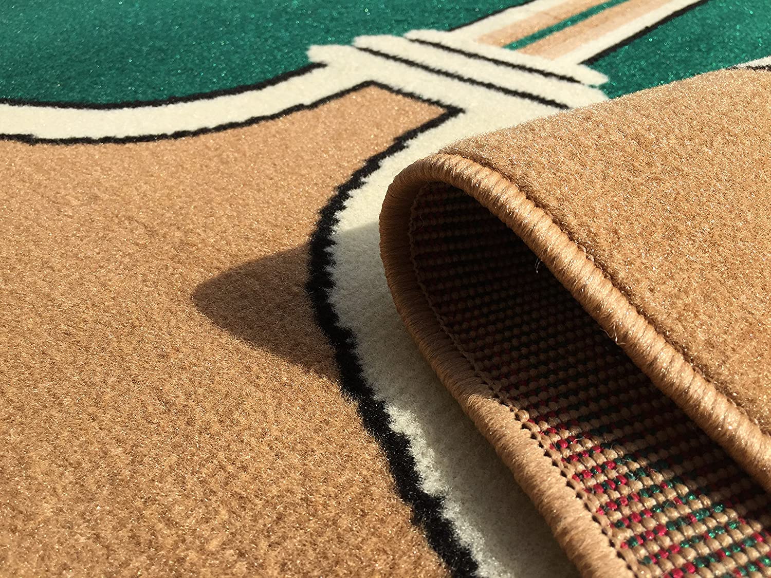 Green Janamaz Roll – Premium Masjid Carpet | Mosque Prayer Mat & Janamaz Rug