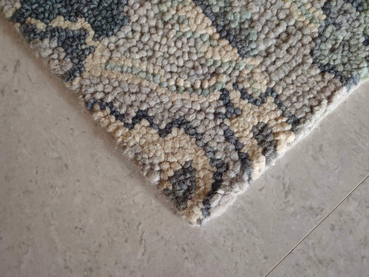 Grey Vintage Loop Carpet & Rug