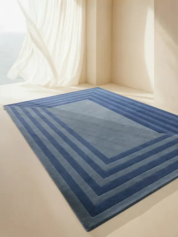 Opulent Wool Hand-tufted Carpet & Rug