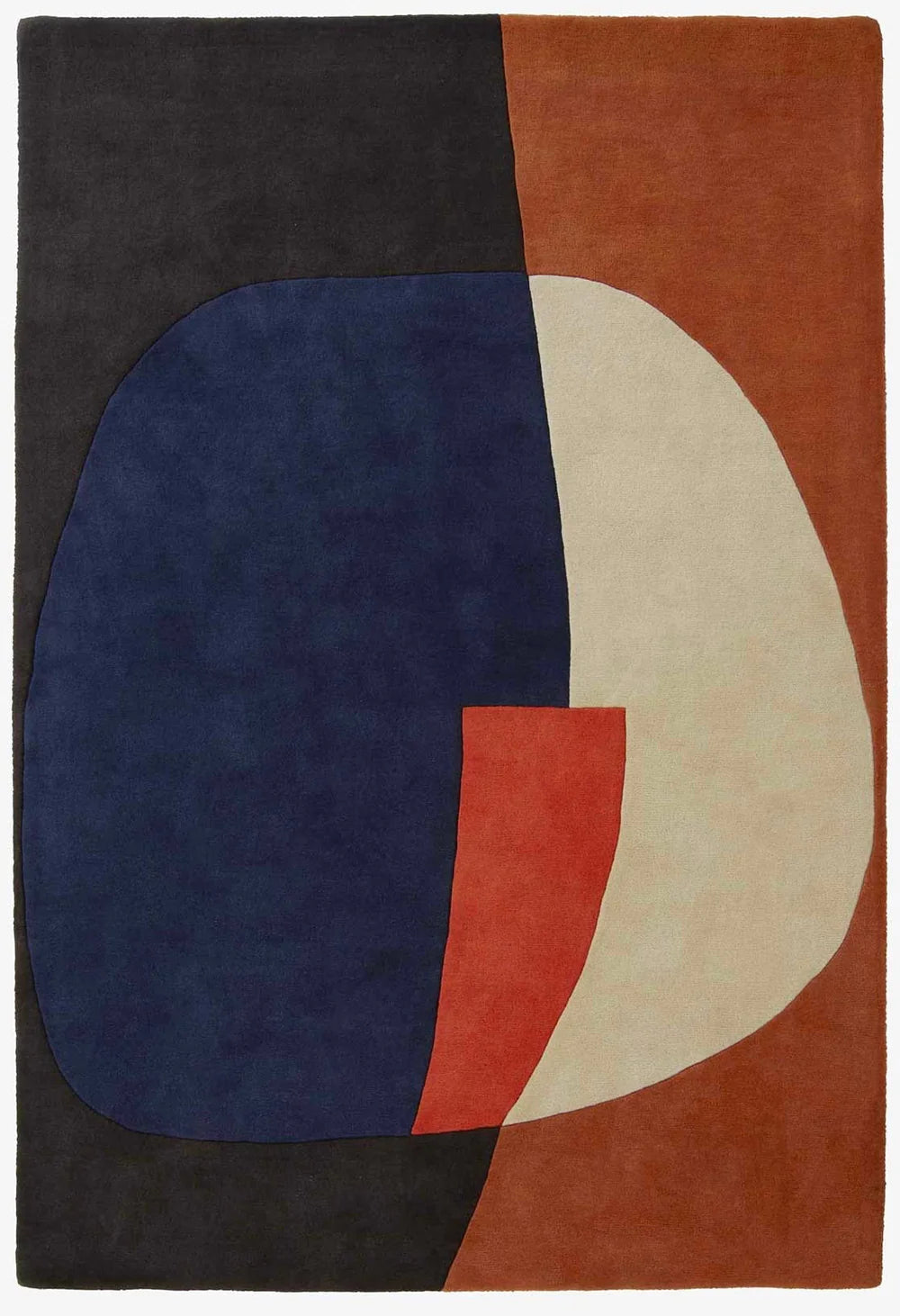 Vibrant Wool Hand-tufted Carpet & Rug