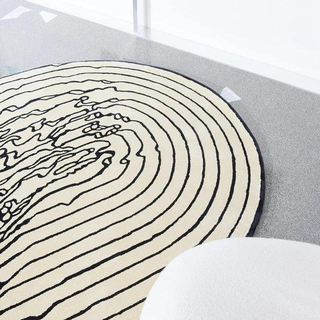 Inspire Ivory Irregular Rug