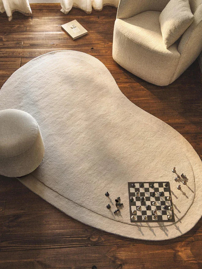 Ivory Home Irregular Carpet & Rug
