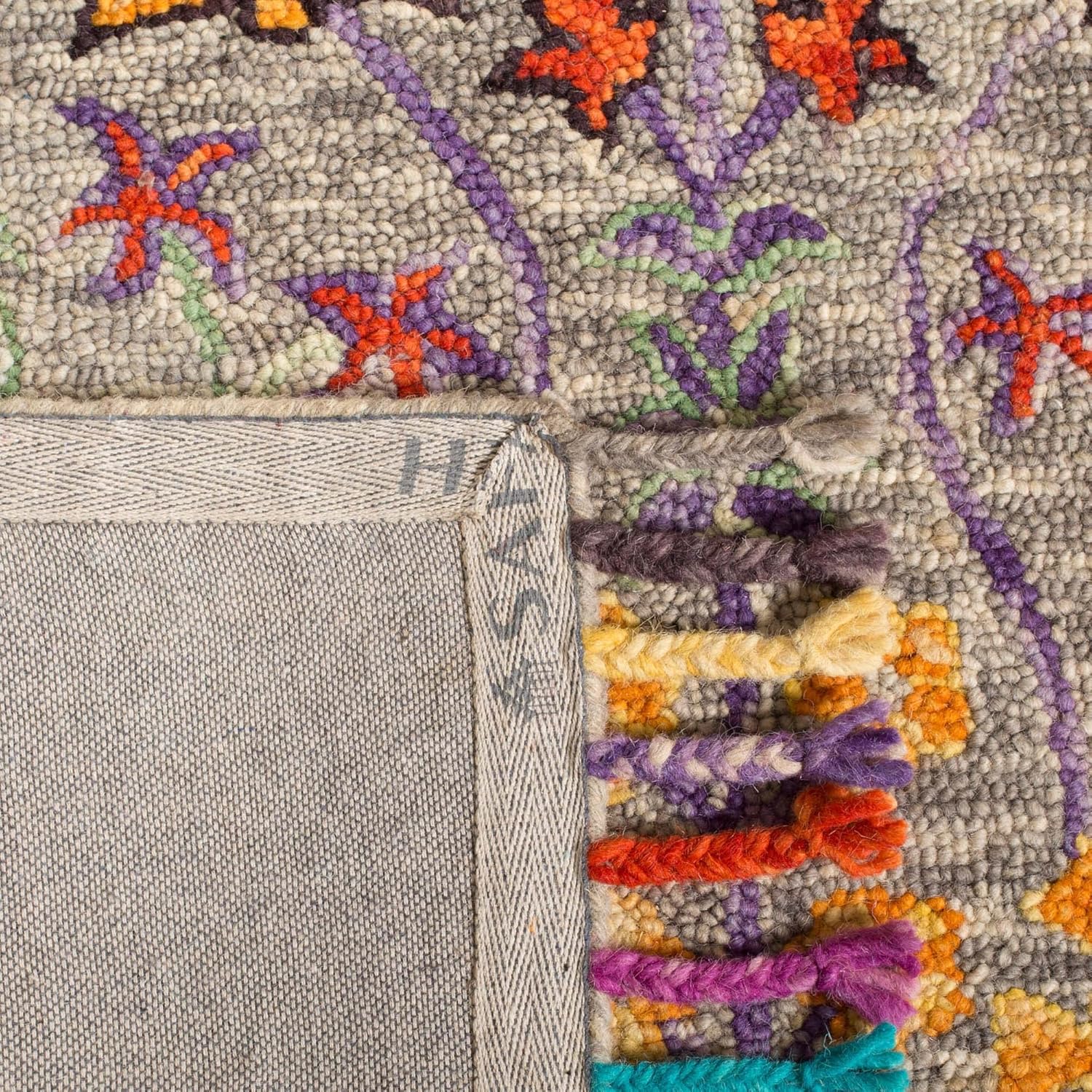 Kaleidoscopic Shedded Loop Carpet & Rug