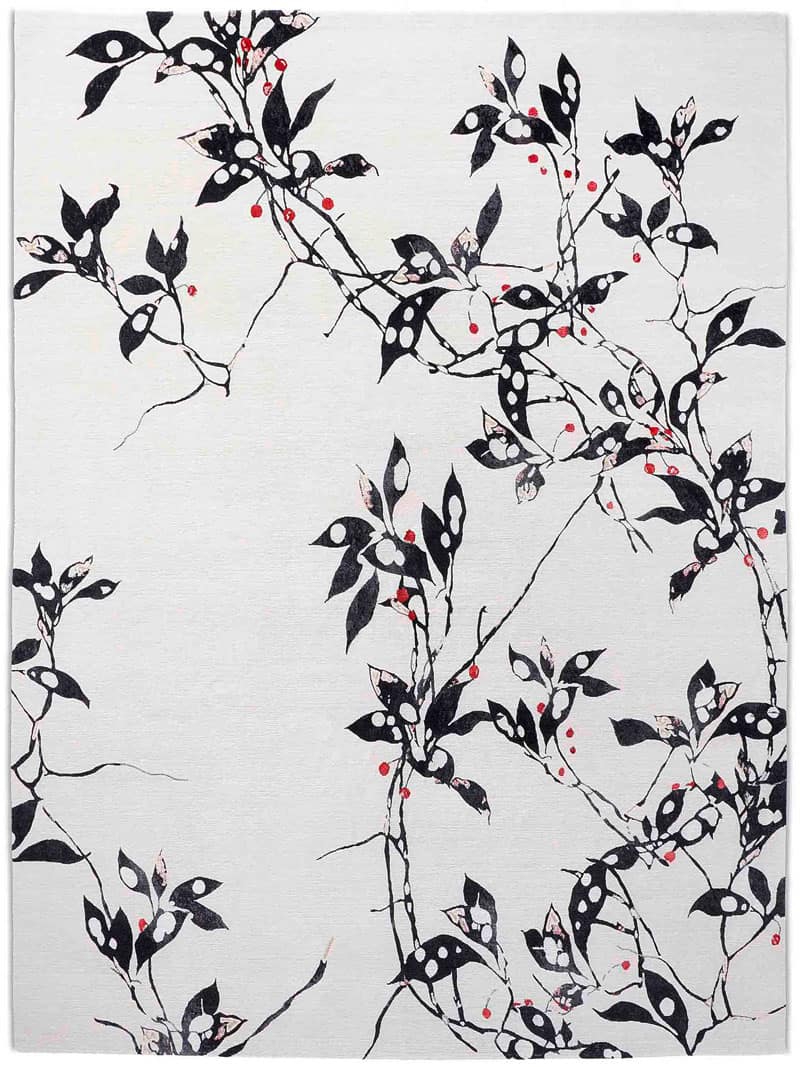 Leafline Design Foliage Hand-Tufted Rug