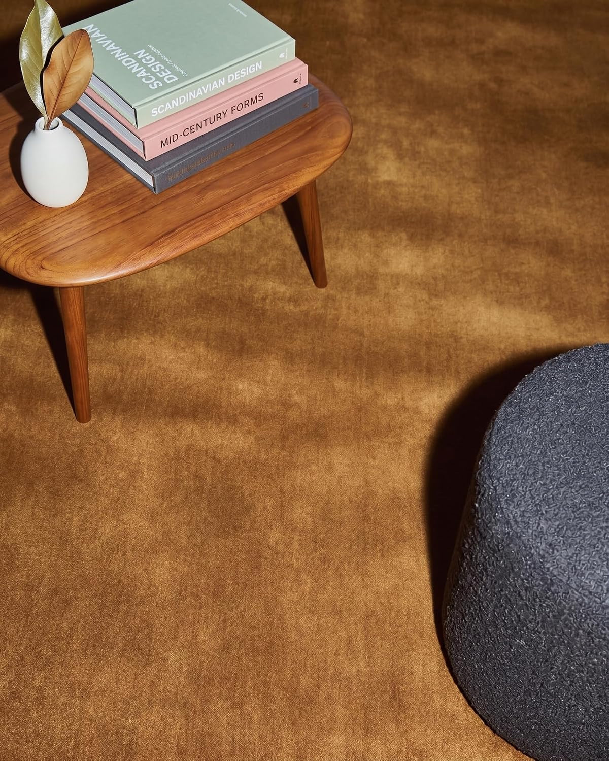Leo Color Wool Hand-tufted Solid Carpet & Rug