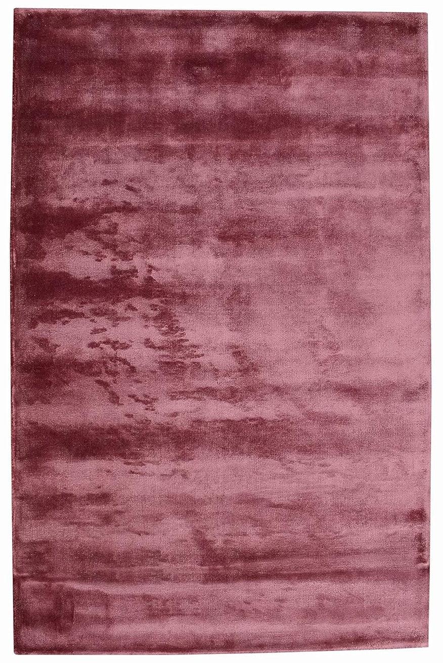 Lilac Pearl Dust Viscose Silk Hand-Tufted Rug