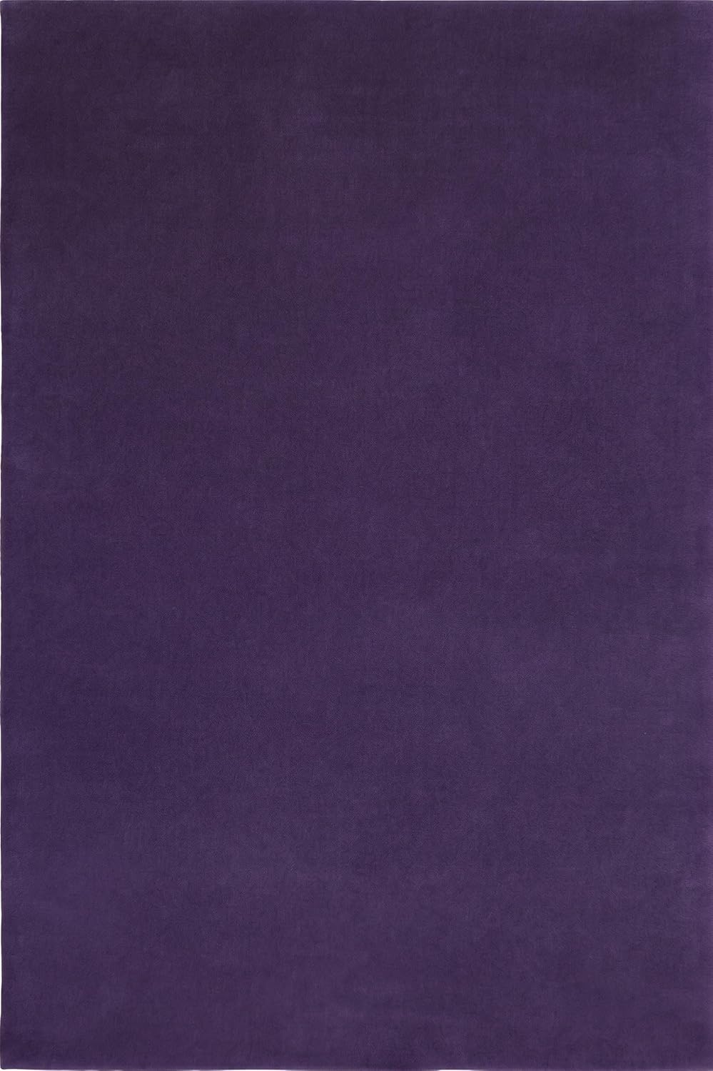 Lilac Color Wool Hand-tufted Solid Carpet & Rug