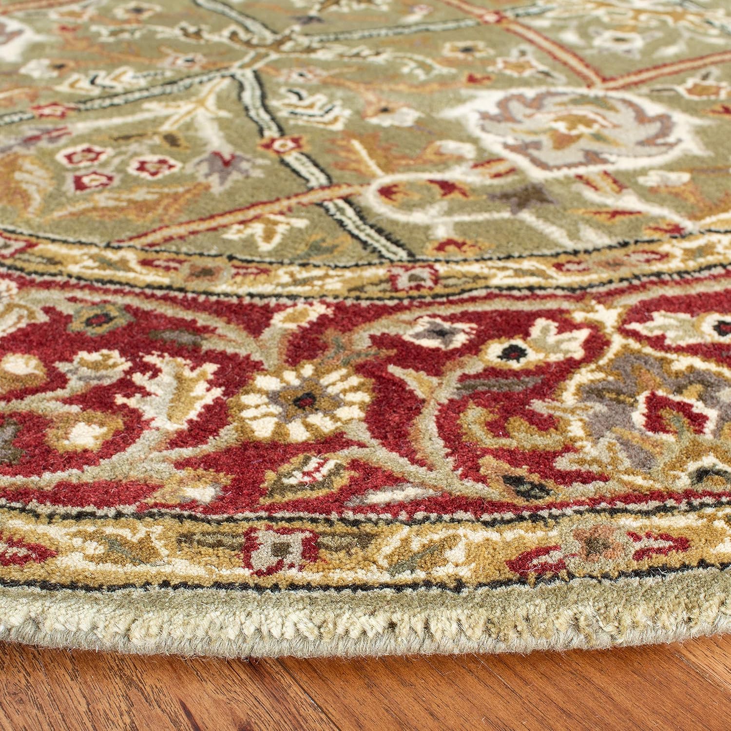 Mahal Persian Tufted Round Carpet & Rug