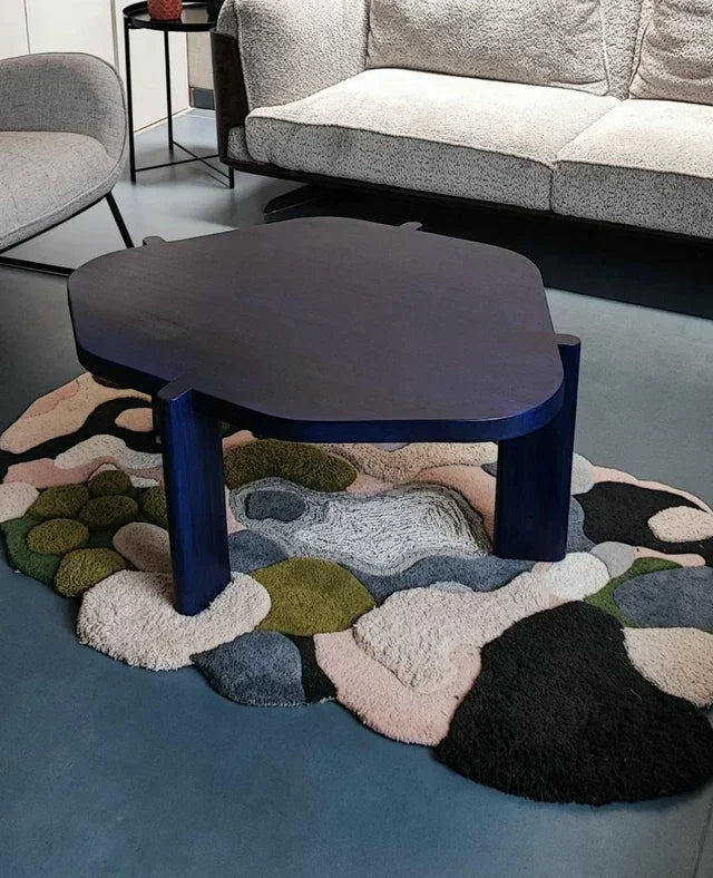 Majestic Green Irregular Rug