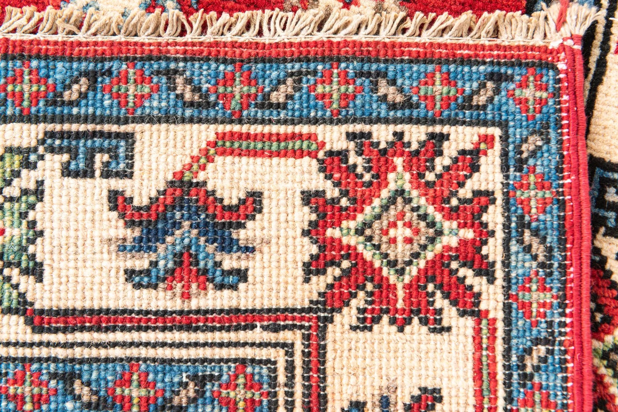 Majestic Loom Kazak Hand-Knotted Rug