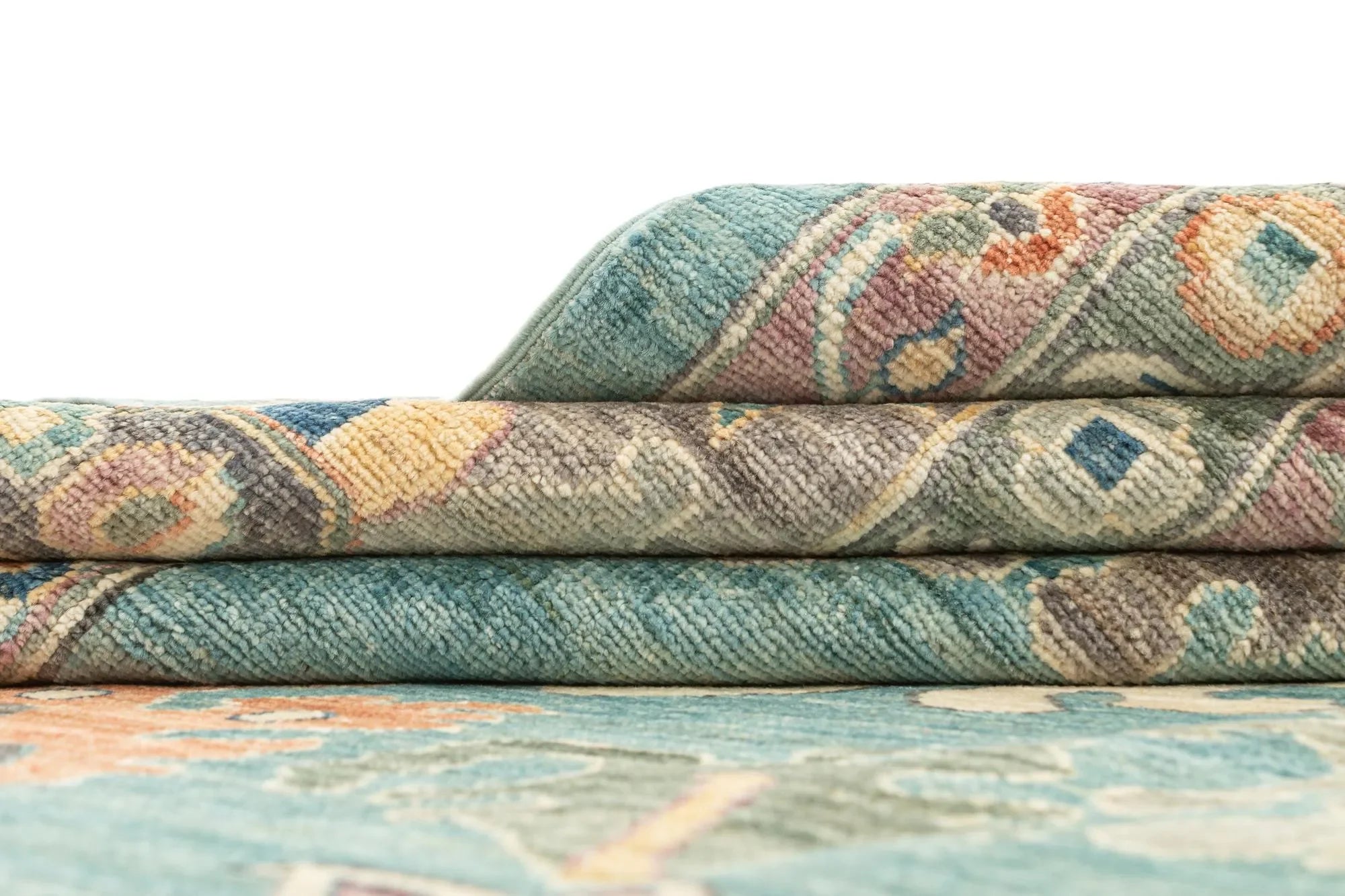 Majestic Roots Oushak Hand-Knotted Rug