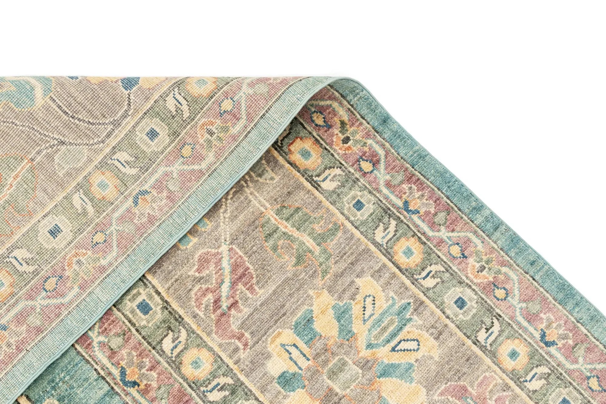 Majestic Roots Oushak Hand-Knotted Rug