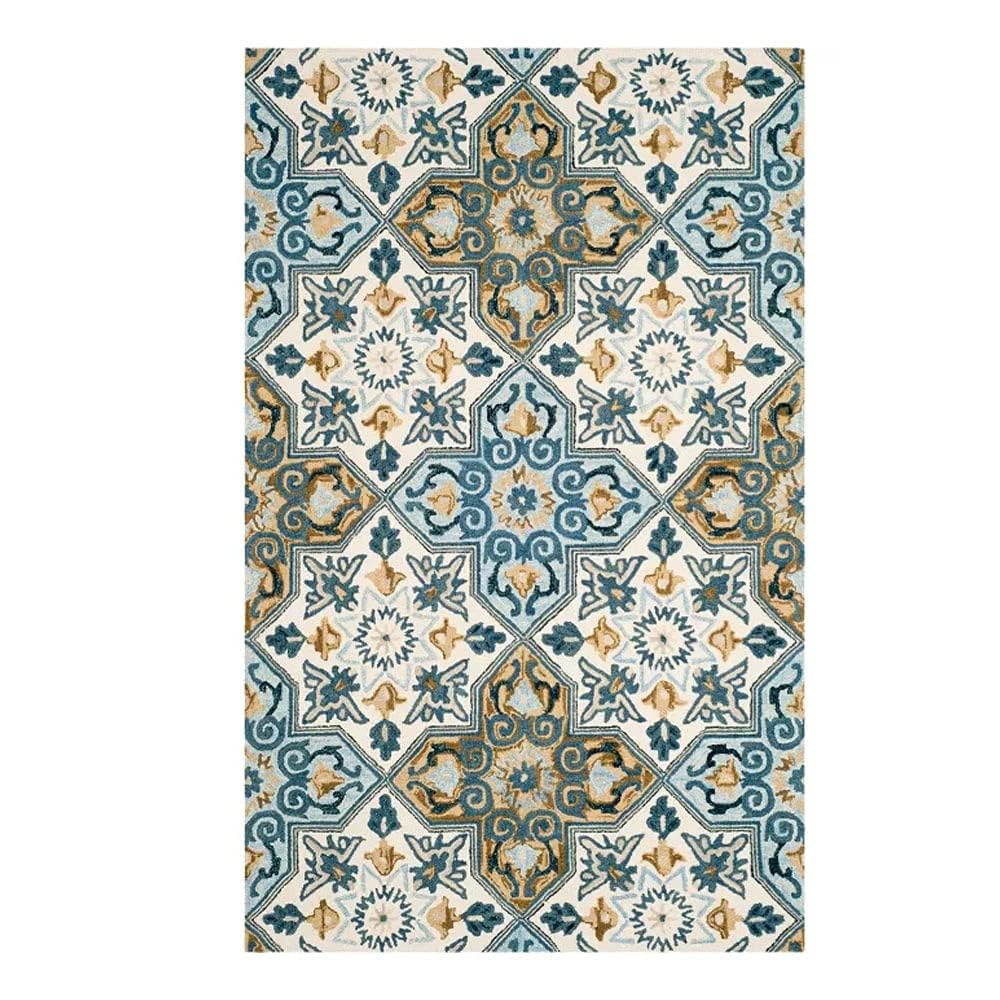 Many-hued Shedded Loop Carpet & Rug