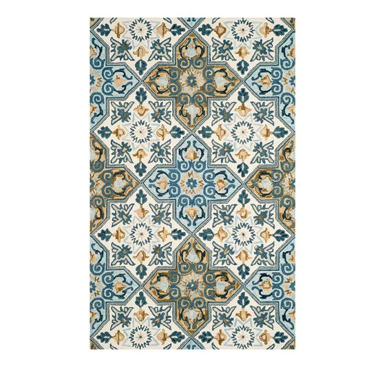 Many-hued Shedded Loop Carpet & Rug