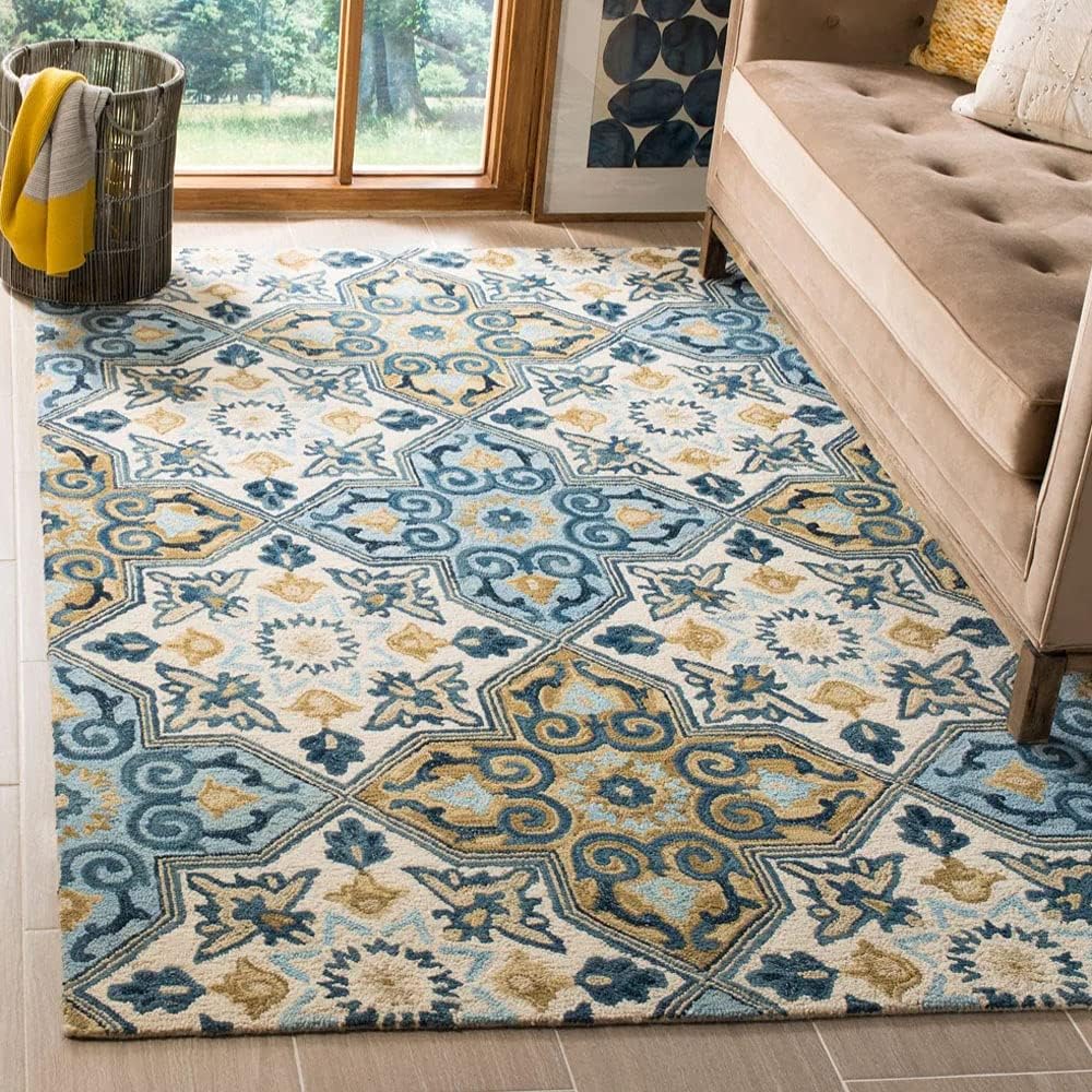 Many-hued Shedded Loop Carpet & Rug