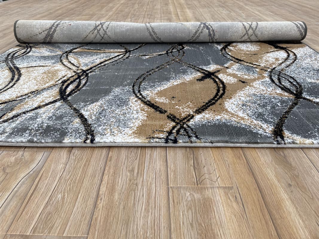 Modern Abstract Area Rug & Carpet