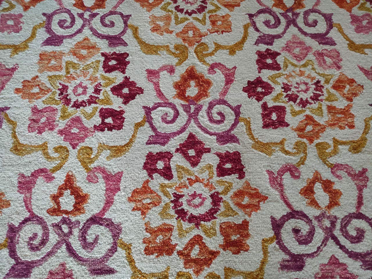 Multicolor Vintage Loop Carpet & Rug
